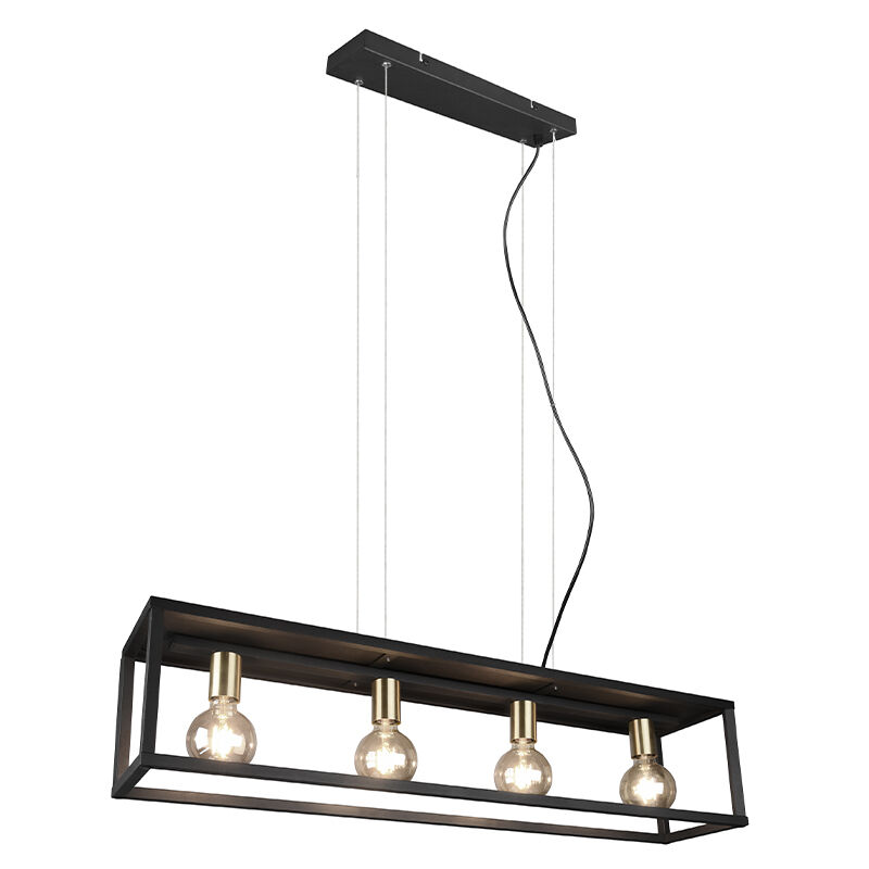 Suspension moderne noire, Fabrice