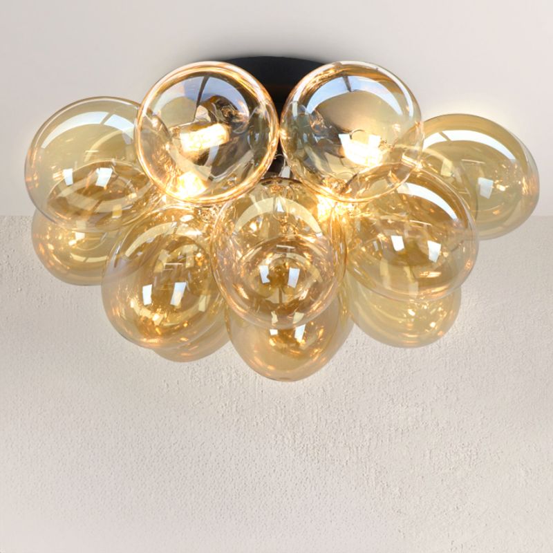 Plafonnier ambre design, Cyril