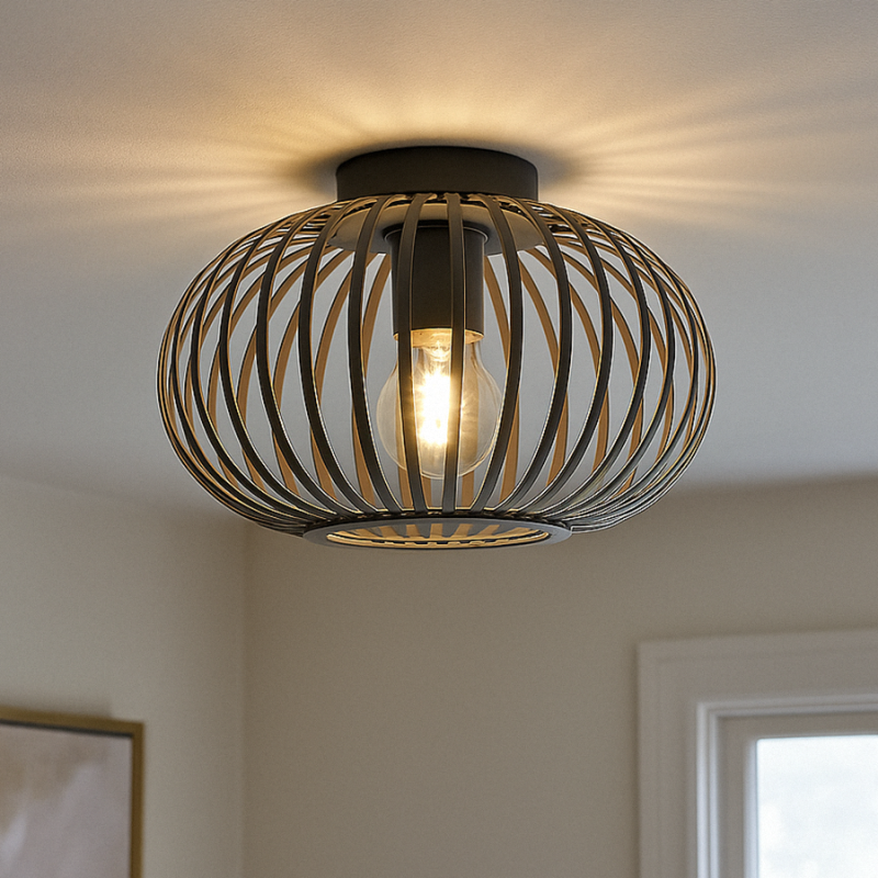 Lampe plafond grise industrielle, Lieve Lampe plafond grise industrielle, Lieve