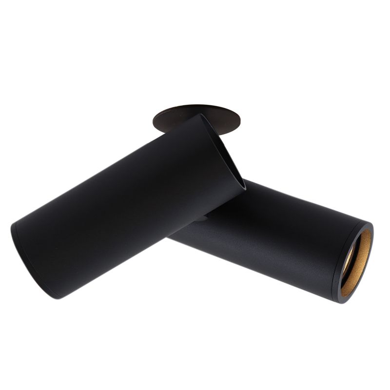 Spot encastré noir moderne, Nadi