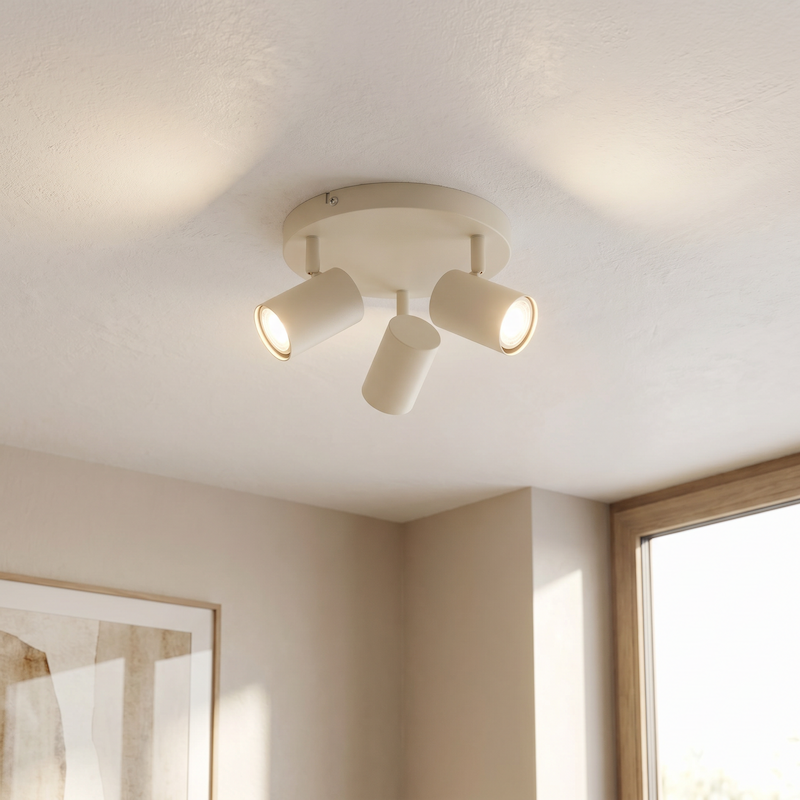 Spot plafond beige moderne, Elena