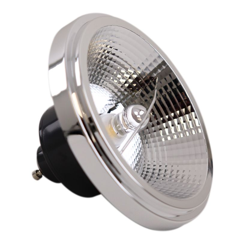 Olucia ampoule LED GU10 (AR111) Clint, noir, 6W, 2700K Olucia ampoule LED GU10 (AR111) Clint, noir, 6W, 2700K