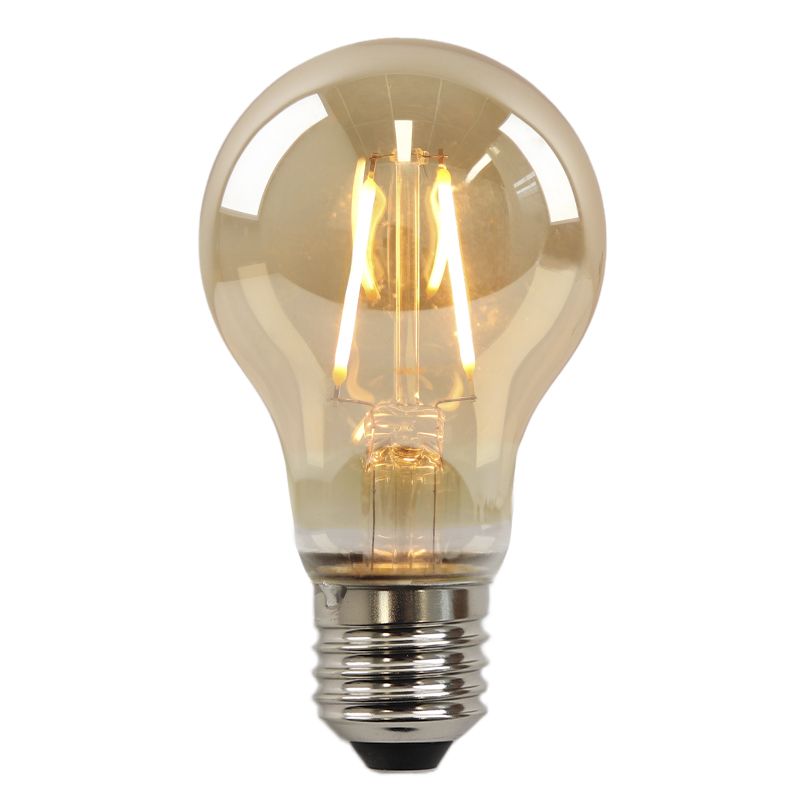 Olucia ampoule filament E27 gradable Yona, ambre, A60, 2W, 2200K Olucia ampoule filament E27 gradable Yona, ambre, A60, 2W, 2200K