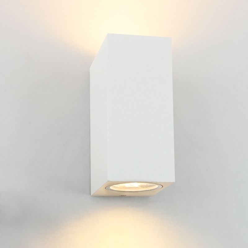 Luminaire extérieur blanc en aluminium, Corella, IP44