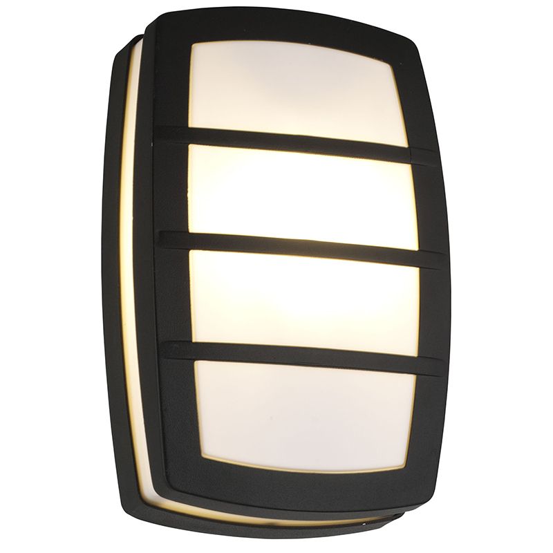 Luminaire extérieur noir moderne, Serge, IP44