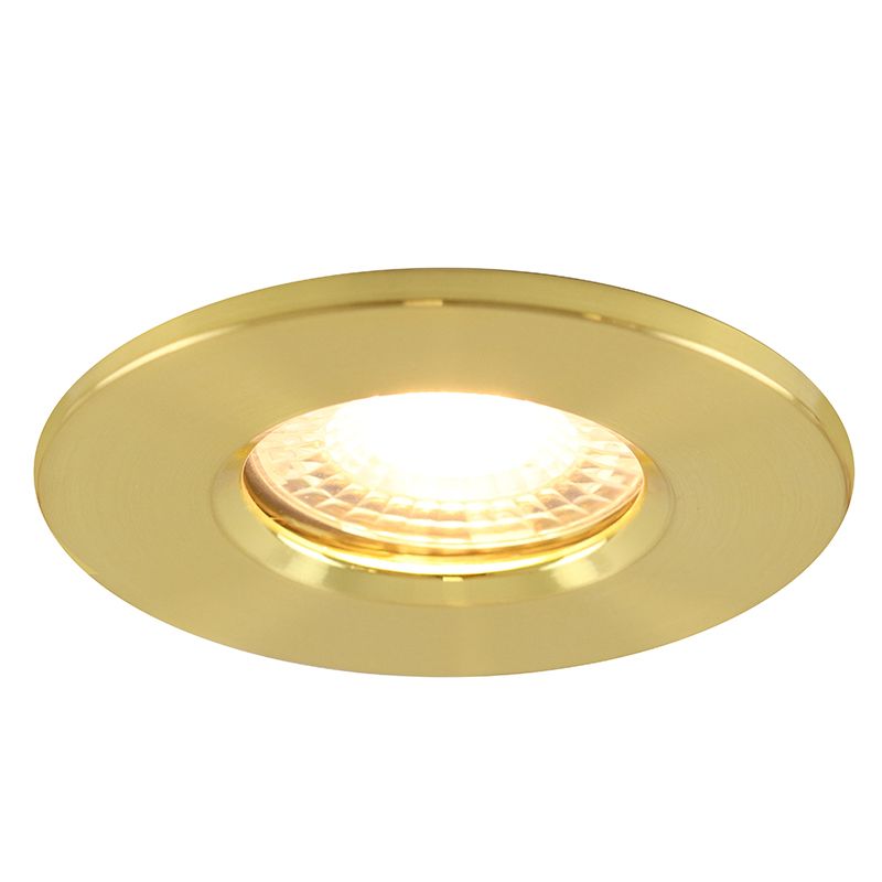 Spot encastré salle de bain laiton moderne, Jule, IP65 Spot encastré salle de bain laiton moderne, Jule, IP65