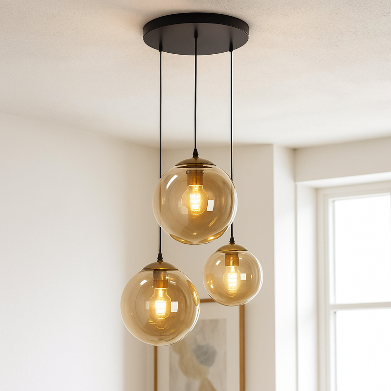 Suspension ambre design, Dolf Suspension ambre design, Dolf