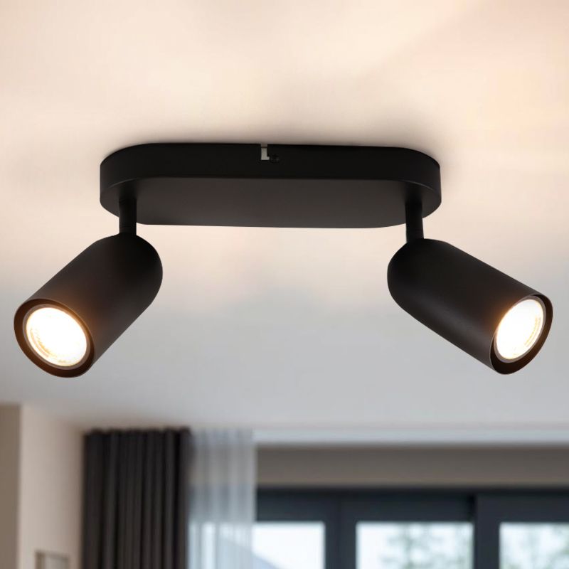 Spot plafond noir moderne, Jacey Spot plafond noir moderne, Jacey
