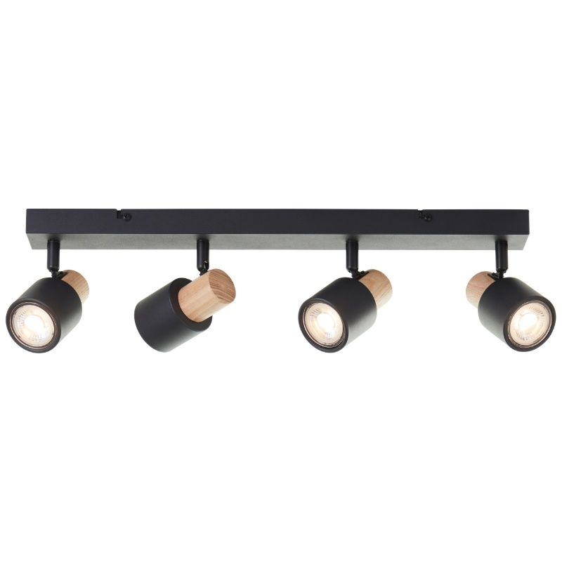 Spot plafond noir moderne, Soscha