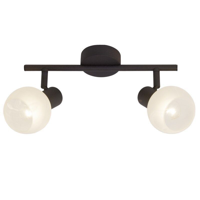 Spot plafond marron en verre, Bertus Spot plafond marron en verre, Bertus