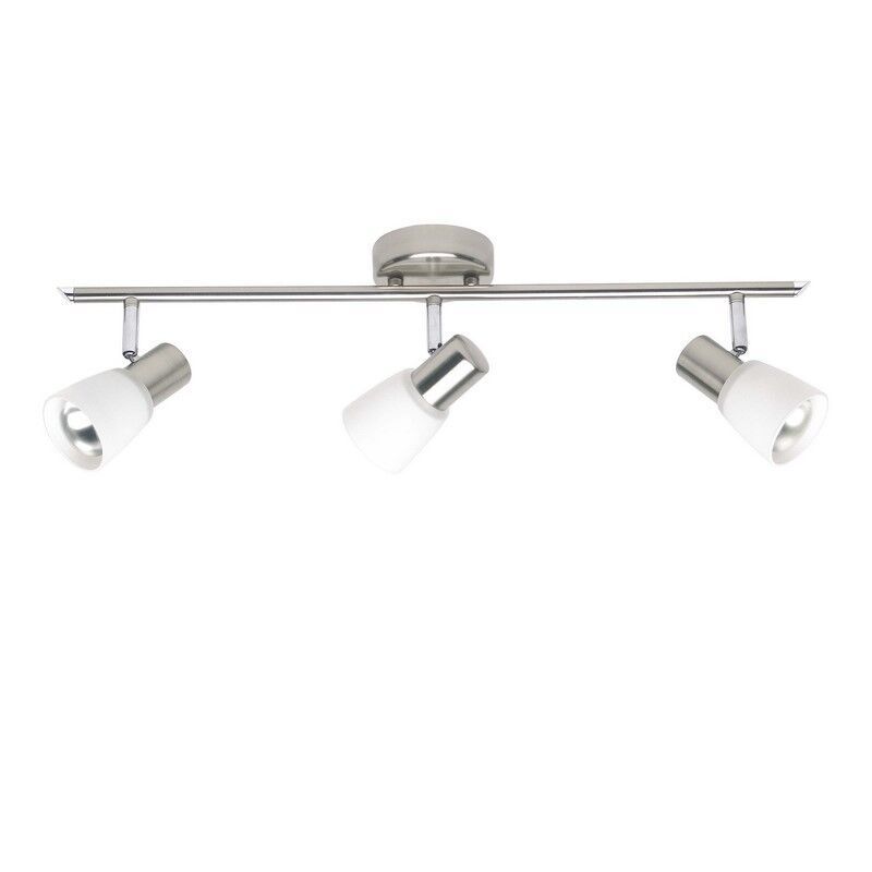 Spot plafond chromé en métal, Alaya