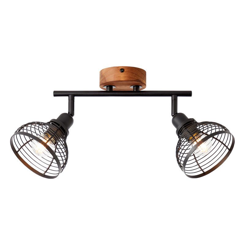 Spot plafond en bois marron, Willard Spot plafond en bois marron, Willard