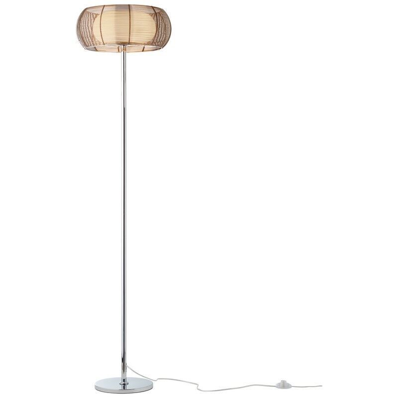 Lampadaire bronze moderne, Amela, avec interrupteur Lampadaire bronze moderne, Amela, avec interrupteur