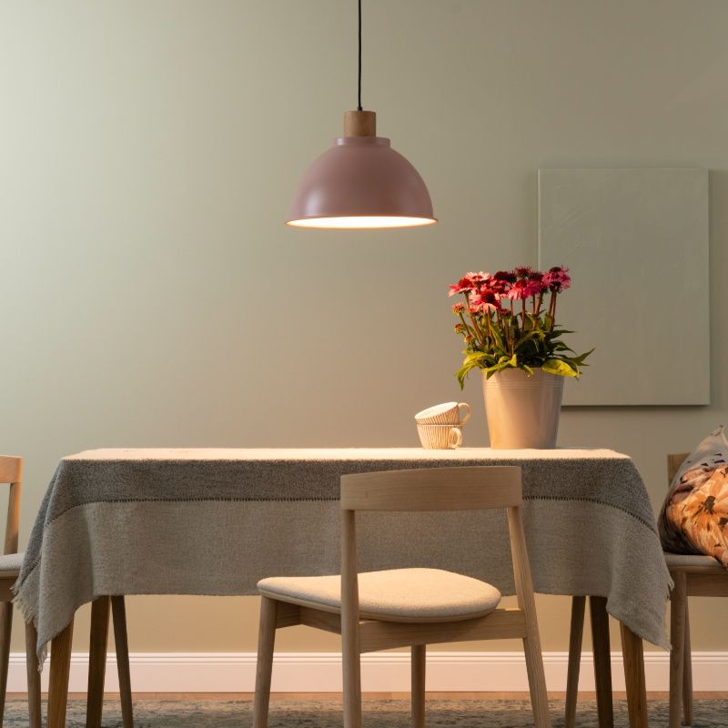 Suspension rose rustique, Thalina Suspension rose rustique, Thalina