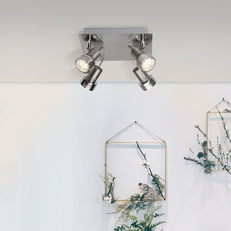 Spot plafond chromé moderne, Haven Spot plafond chromé moderne, Haven