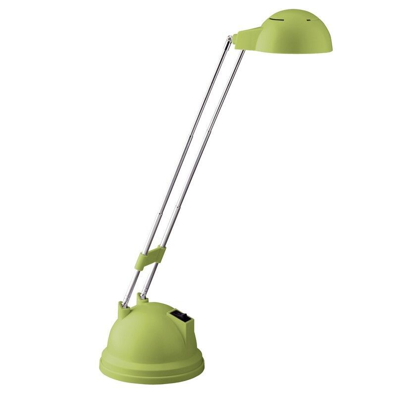 Lampe de bureau verte moderne, Louna, 6W, 2700K LED, avec interrupteur Lampe de bureau verte moderne, Louna, 6W, 2700K LED, avec interrupteur