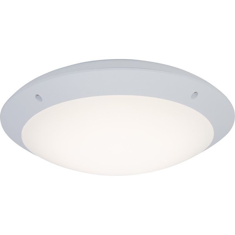 Luminaire extérieur blanc en plastique, Jeara, 12W, 4000K LED, IP66