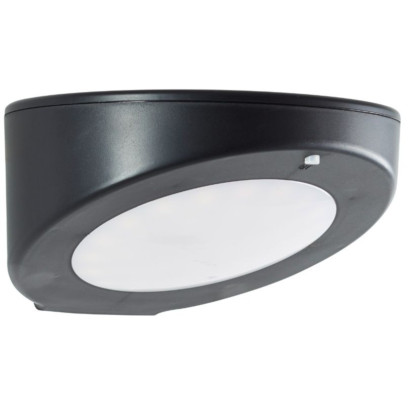 Applique solaire extérieur noire moderne, Winesh, 3W, 4000K LED, IP44