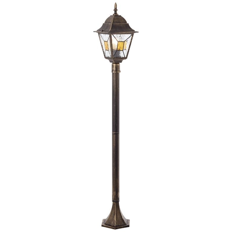 Luminaire extérieur couleur rouille classique, Levinus, IP44 Luminaire extérieur couleur rouille classique, Levinus, IP44