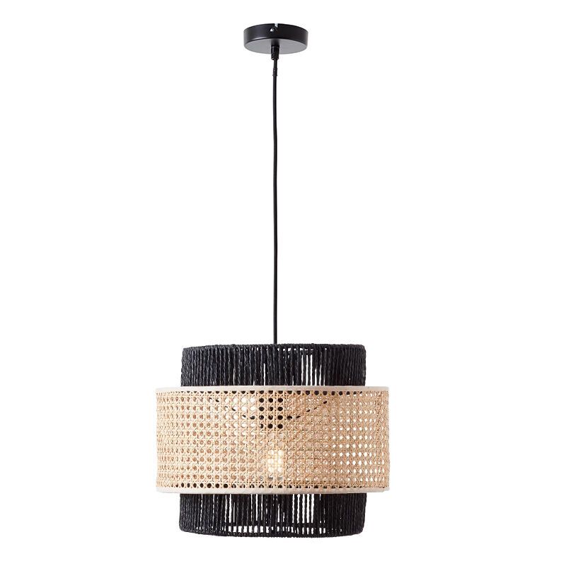 Suspension en rotin beige, Quirien Suspension en rotin beige, Quirien