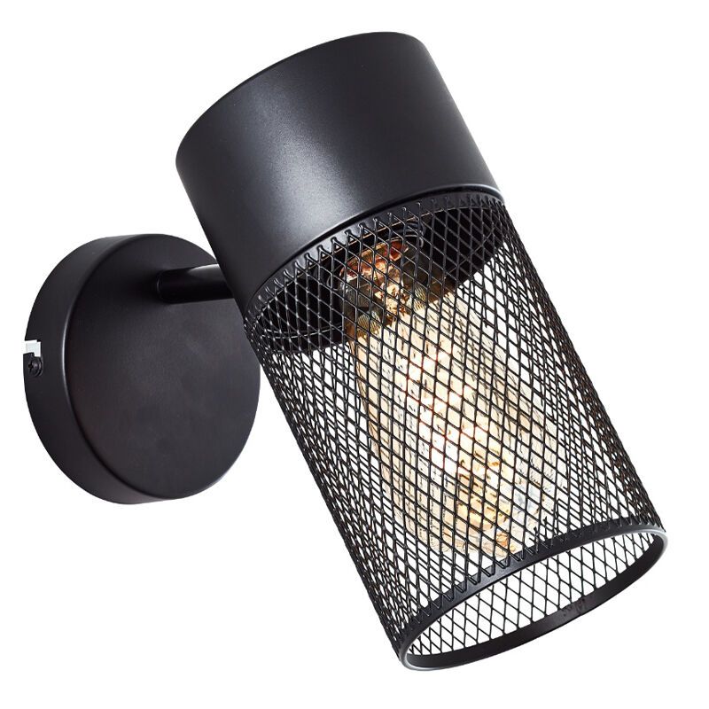 Spot mural noir industriel, Georgino