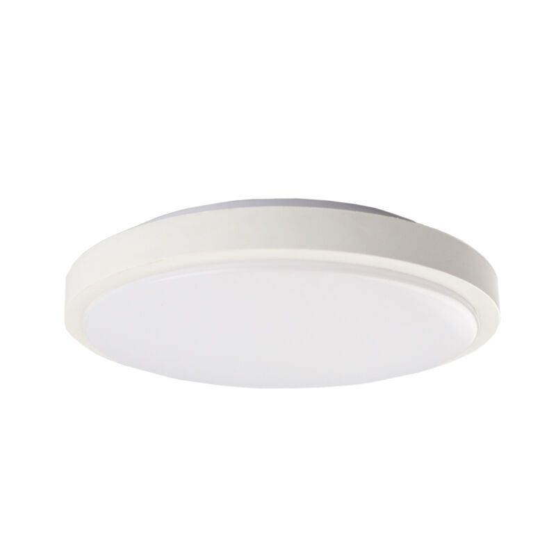 Lampe plafond blanche en plastique, Kos, 22W, 3000K LED Lampe plafond blanche en plastique, Kos, 22W, 3000K LED