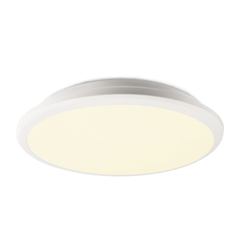 Lampe plafond noire en plastique, Joachim, 24W, 3000K LED Lampe plafond noire en plastique, Joachim, 24W, 3000K LED