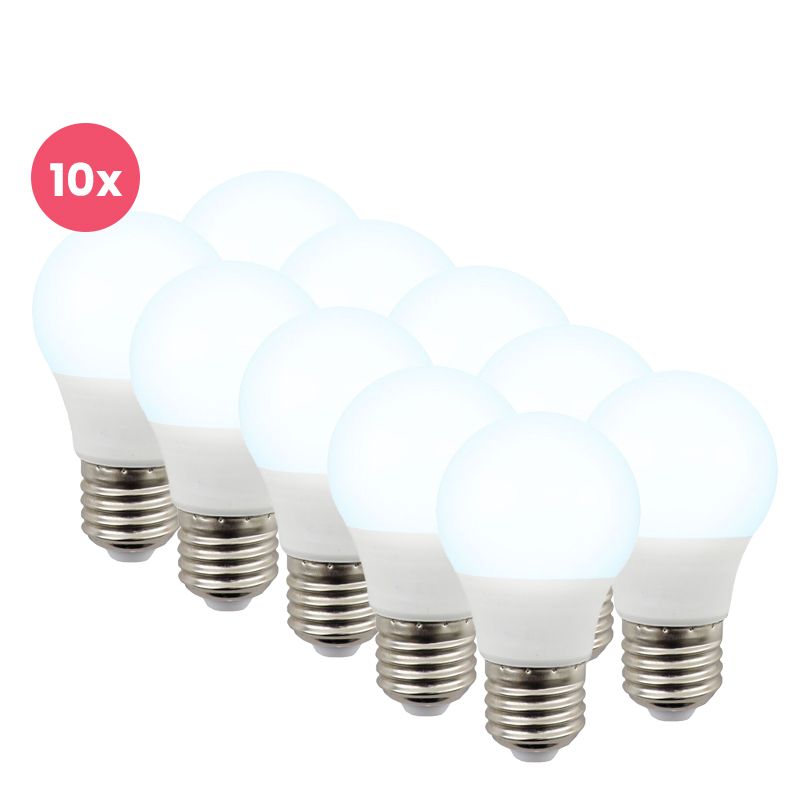 10-pack Lagiba ampoule LED E27 Bradley, P45, 3W, 6500K 10-pack Lagiba ampoule LED E27 Bradley, P45, 3W, 6500K