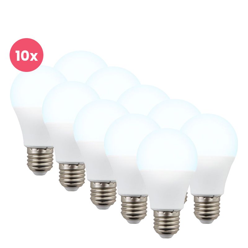 10-pack Lagiba ampoule LED E27 Bradley, 12W, 6500K 10-pack Lagiba ampoule LED E27 Bradley, 12W, 6500K