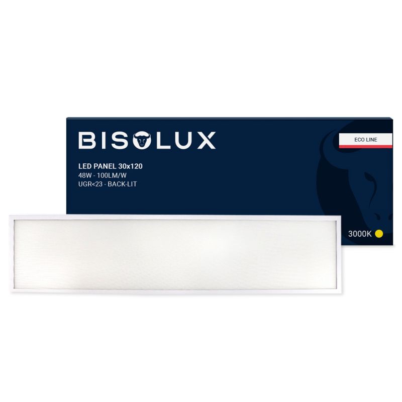 Panneau LED 30x120 cm -  48W - 3000K