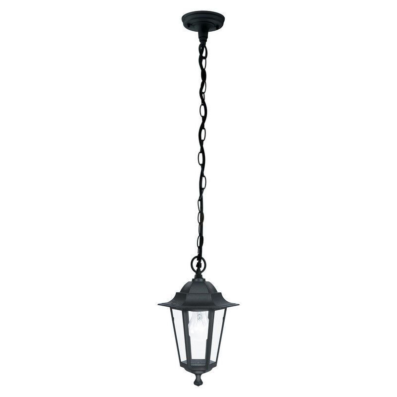 Luminaire extérieur noir en aluminium, Alieke, IP44