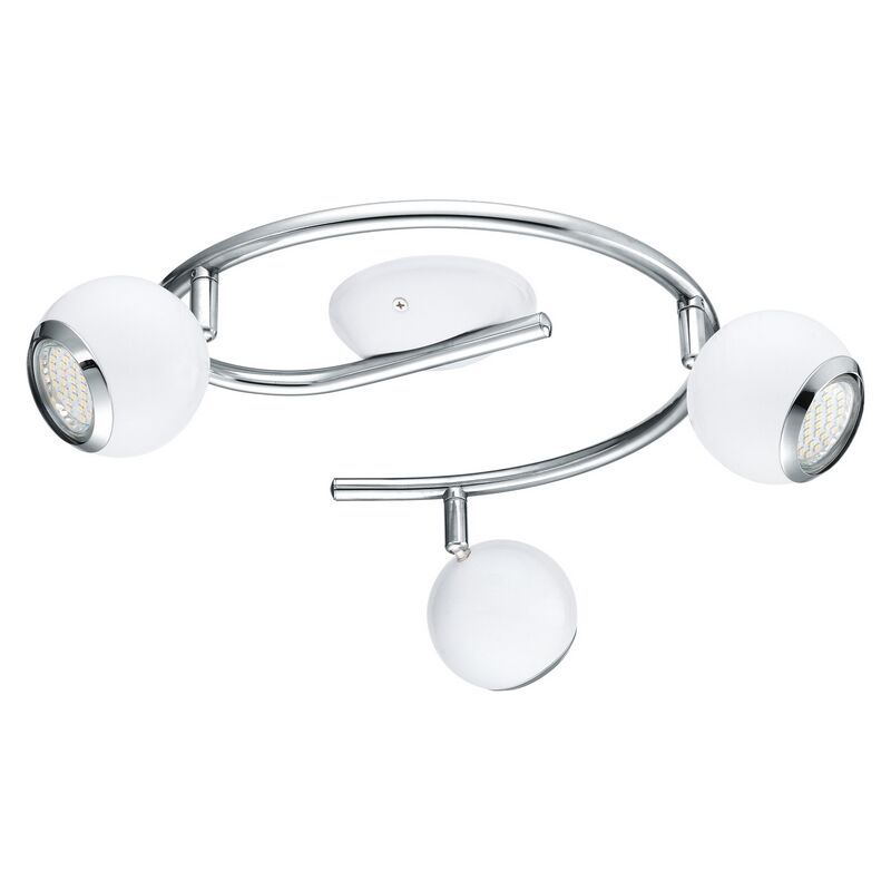 Spot plafond chromé en acier, Anissa Spot plafond chromé en acier, Anissa