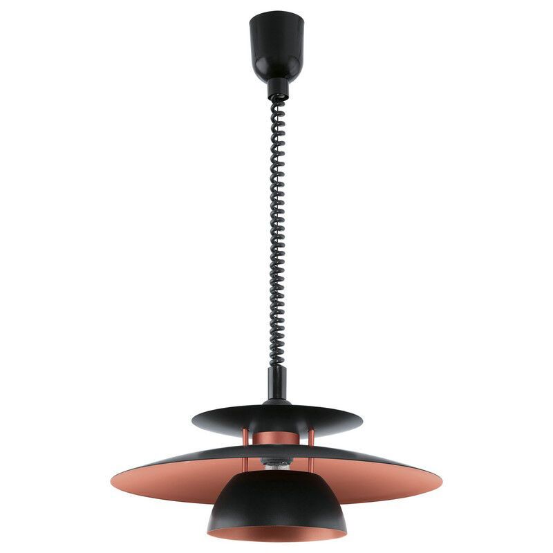 Suspension noire en acier, Lariana Suspension noire en acier, Lariana