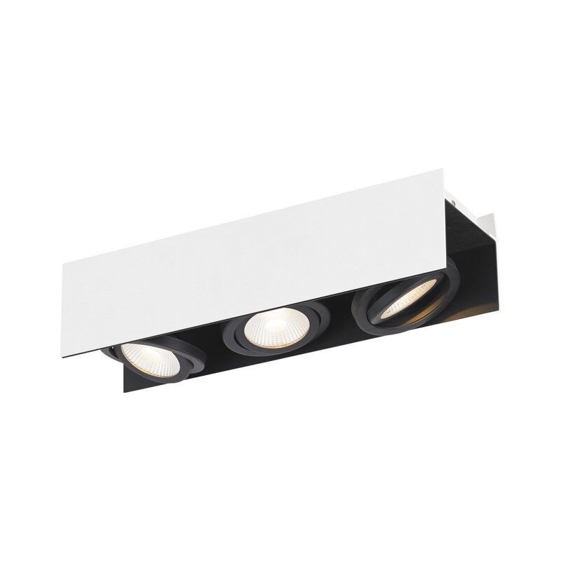 Plafonnier blanc en aluminium, Patrik, 5W, 3000K LED