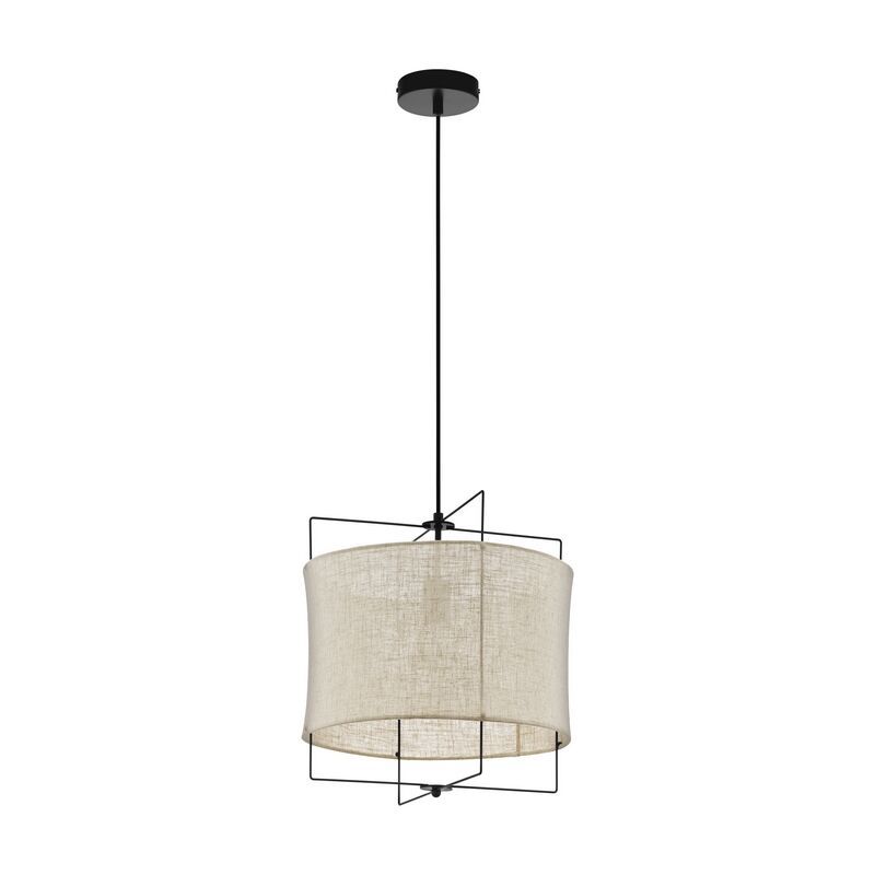Suspension beige en tissu, Annegien Suspension beige en tissu, Annegien