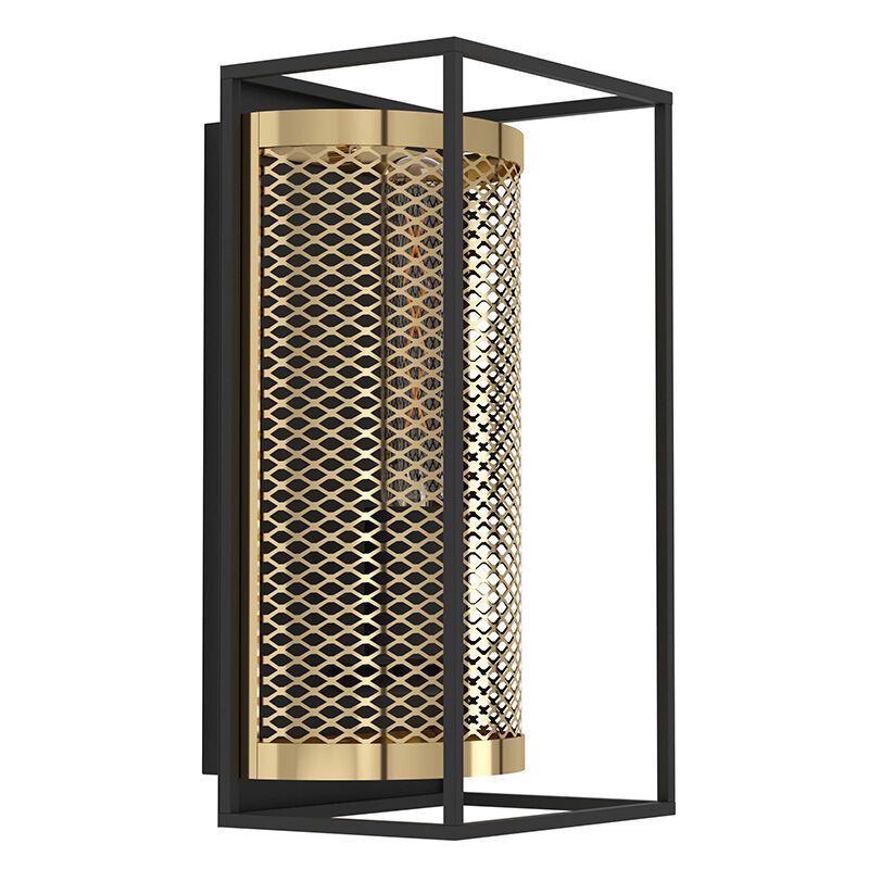 Applique murale noire en aluminium, Mauricio Applique murale noire en aluminium, Mauricio