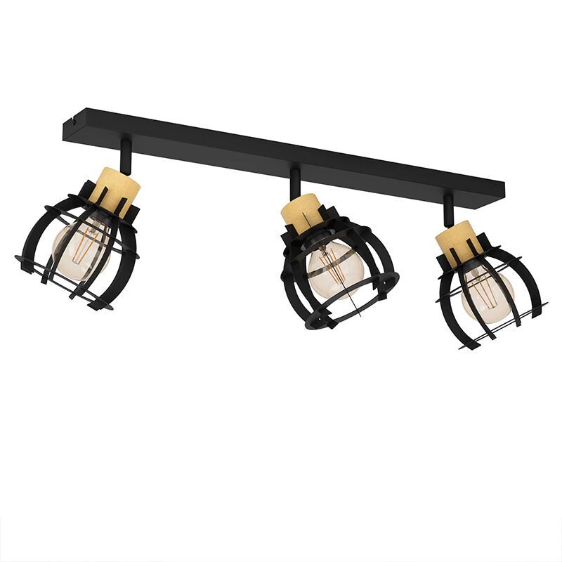 Spot plafond noir en aluminium, Redouan Spot plafond noir en aluminium, Redouan