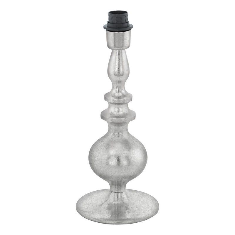 Lampe de table sans abat-jour nickel en aluminium, Mason, avec interrupteur Lampe de table sans abat-jour nickel en aluminium, Mason, avec interrupteur