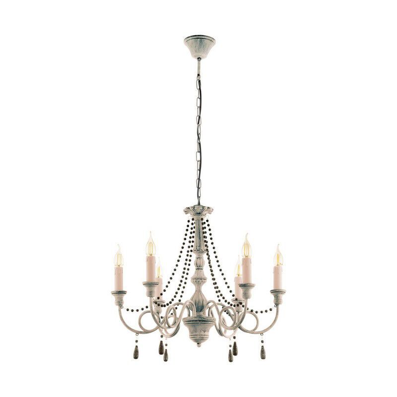 Lustre en bois taupe, Age Lustre en bois taupe, Age
