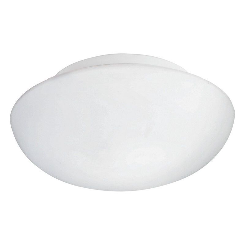 Lampe plafond blanche en verre, Nieke