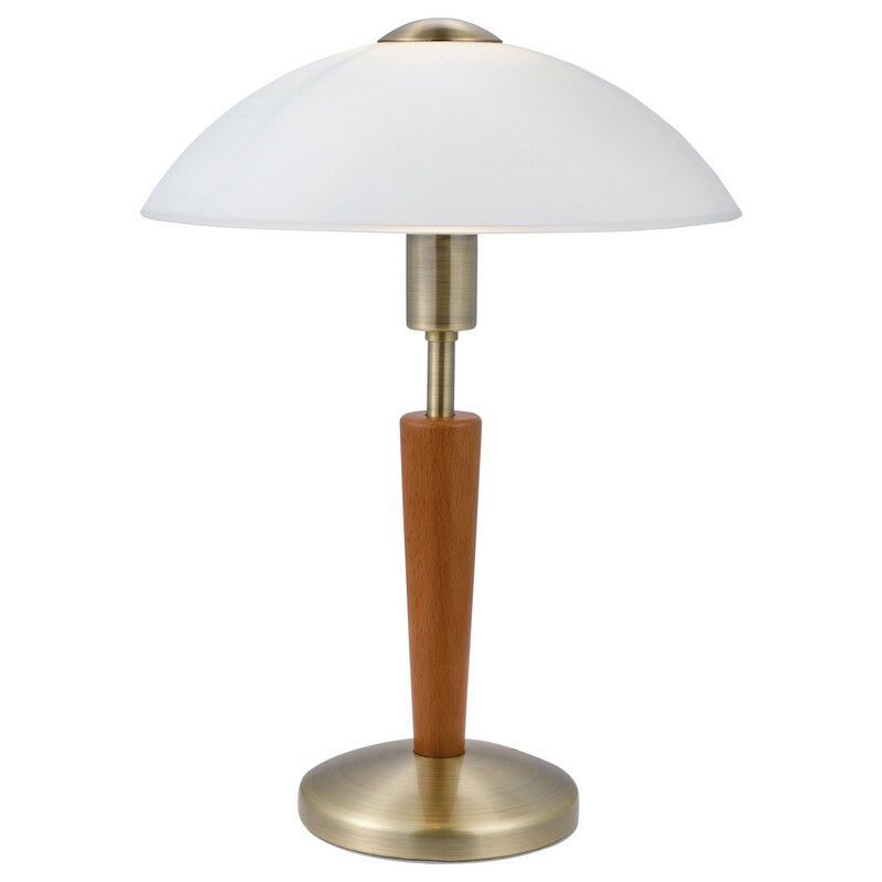 Lampe de table bronze en bois, Miam, avec variateur tactile Lampe de table bronze en bois, Miam, avec variateur tactile