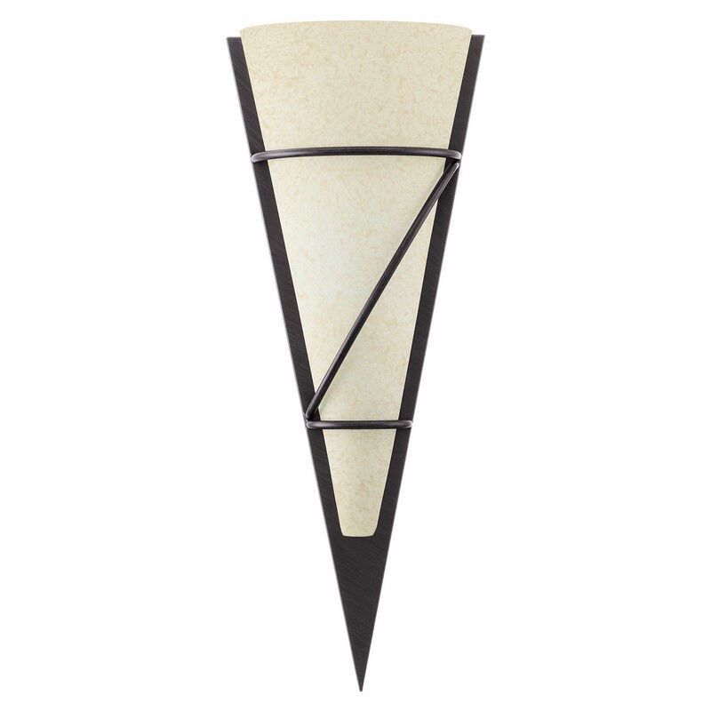 Applique murale marronne en verre, Gali Applique murale marronne en verre, Gali