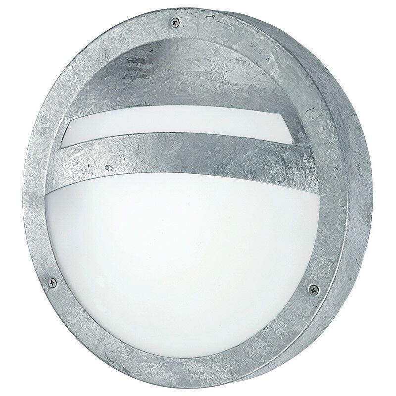 Luminaire extérieur argentée en verre, Elya, IP44 Luminaire extérieur argentée en verre, Elya, IP44