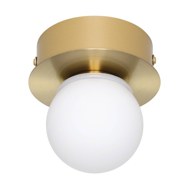 Plafonnier doré en acier, Escha, 3,3W, 3000K LED Plafonnier doré en acier, Escha, 3,3W, 3000K LED