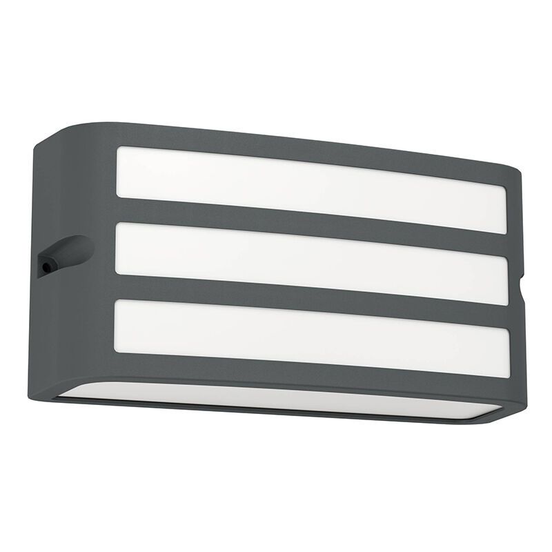 Luminaire extérieur anthracite en plastique, Cesar, IP54