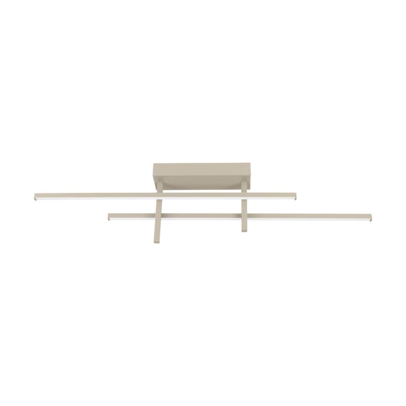 Plafonnier marron en plastique, Thera, 20W, 3000K LED