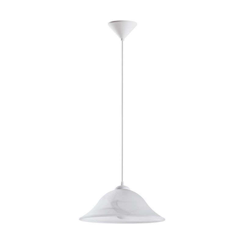 Suspension blanche en verre, Anouar Suspension blanche en verre, Anouar