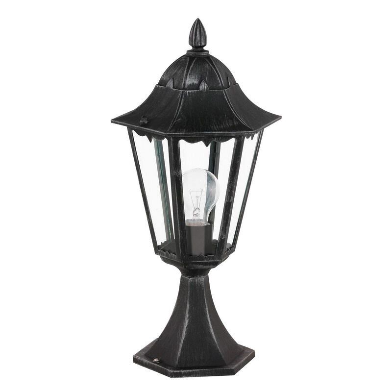 Luminaire extérieur noir en aluminium, Leanna, IP44