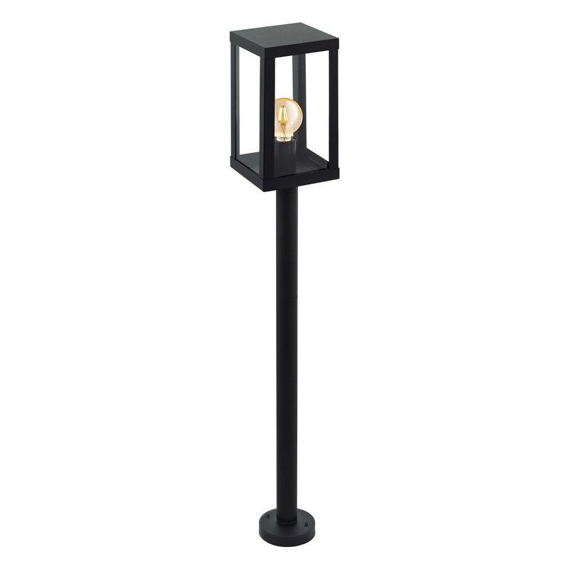 Luminaire extérieur noir en acier, Alihan, IP44 Luminaire extérieur noir en acier, Alihan, IP44