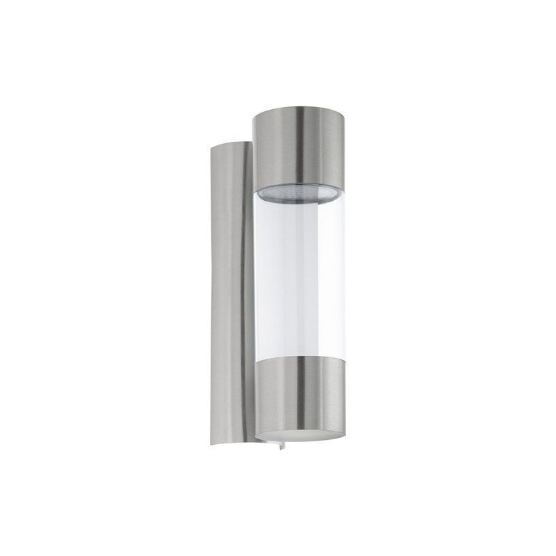 Luminaire extérieur argentée en plastique, Bashir, 4W, 3000K LED, IP44 Luminaire extérieur argentée en plastique, Bashir, 4W, 3000K LED, IP44